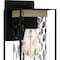 Quoizel Longwood Outdoor Wall 1 Light Matte Black LWD8405MBK - alternate 4
